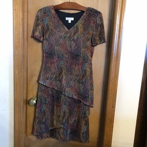Colorful Dress Barn size 6 Dress